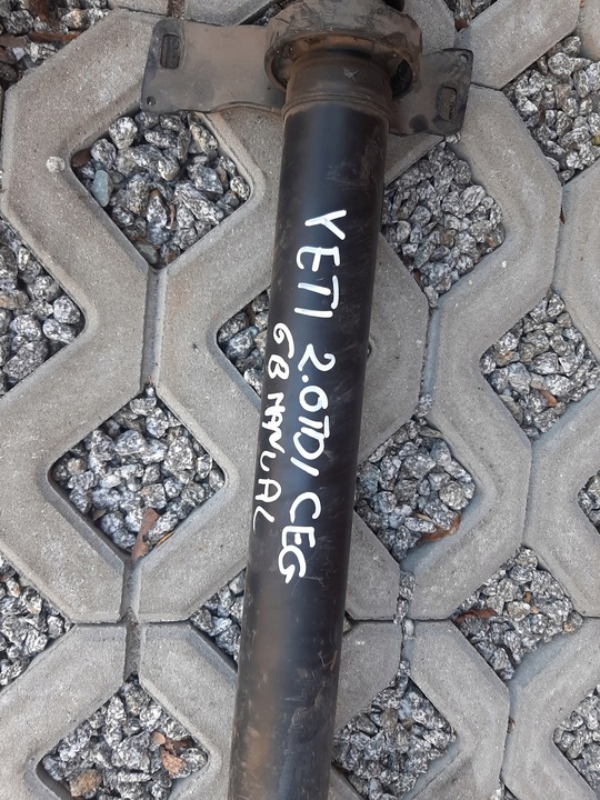 фото №5, Wał привідний yeti 4x4 2.0 tdi механічна коробка передач 5l