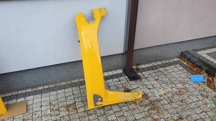 фото №5, Toyota fj cruiser 2006- капот крило переднє правий планка накладка