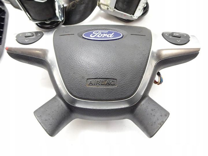 фото №9, Подушки ремни подушка безопасности kpl. ford focus mk3