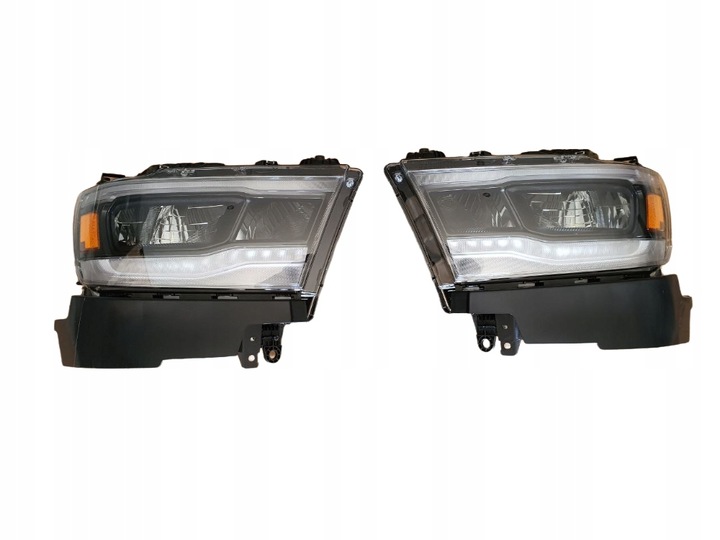 фото №1, Лампа led комплект ліва права чорні dodge ram 1500 v 2019-2024