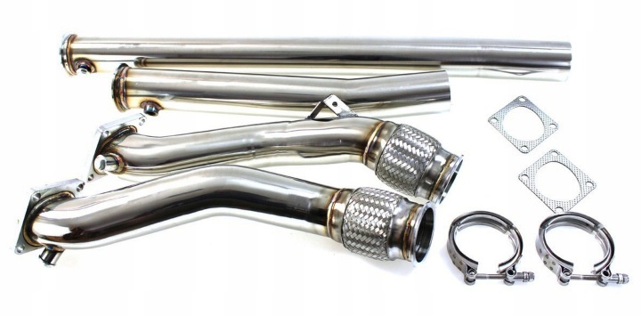 фото №9, Downpipe audi s4 b5 2.7 biturbo turbo k03 / k04 k04 rs6