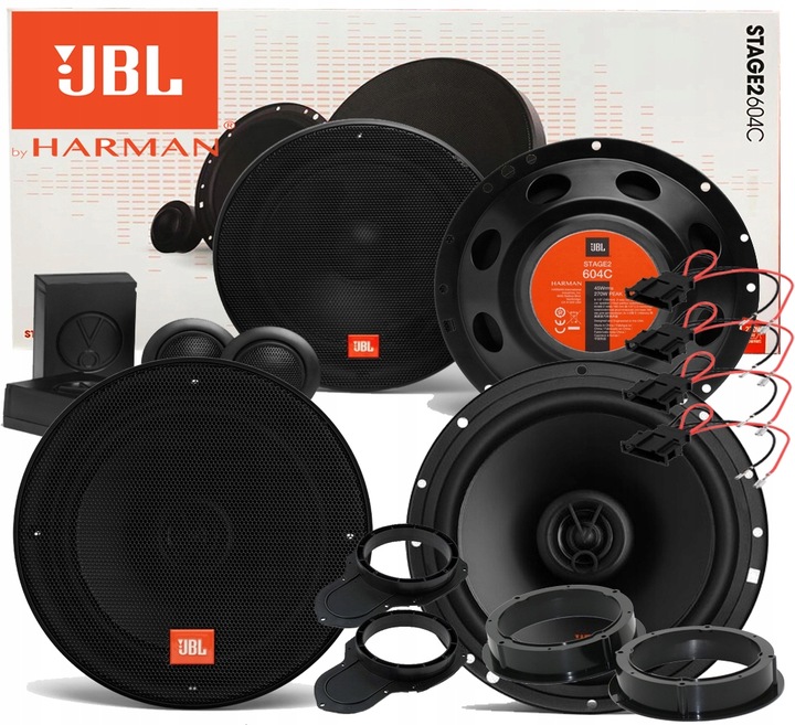 фото №1, Jbl stage 604c 624 динаміки vw passat b6 b7 cc перед+ зад tweetery поворотна опора