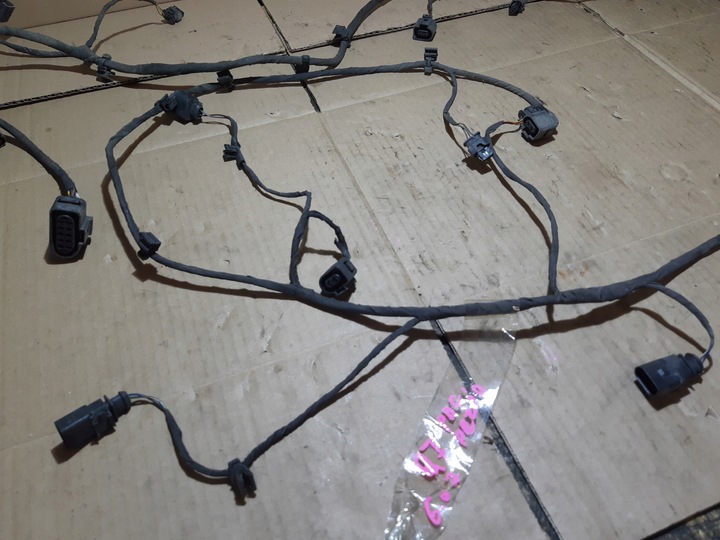 фото №7, Audi q7 4l жгут установка pdc бампера передней перед радар