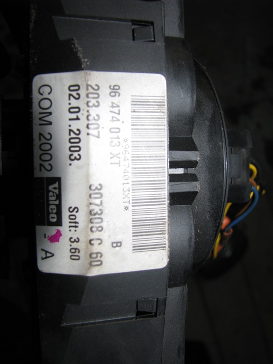 фото №5, Перемикач комбінований citroen c2 c3 i 96474013xt 61777001