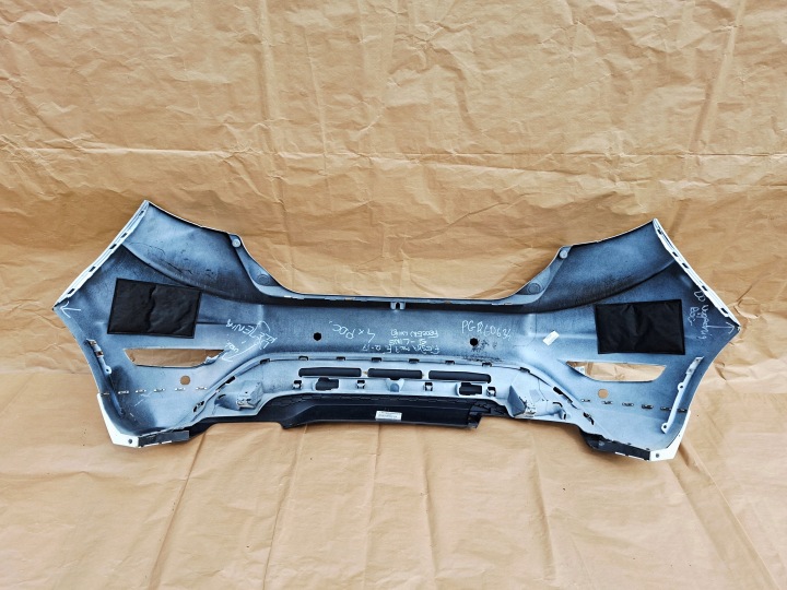 фото №13, Ford fiesta mk7 рестайлінг st-line 2012-2017 бампер задній  4xpdc заморожений білий