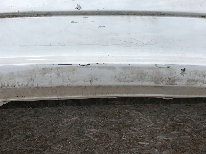 фото №9, Bmw 5 e60 sedan 07-10 бампер зад альпийский белый iii