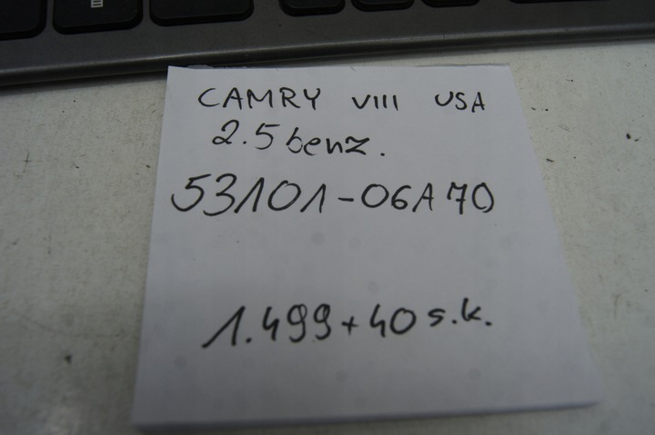 фото №11, Camry viii sedan usa решётка радиатор решётка радиатора
