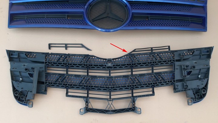 фото №6, Mercedes actros mp4 mp5 капот решітка радіатора решітка перед комплект