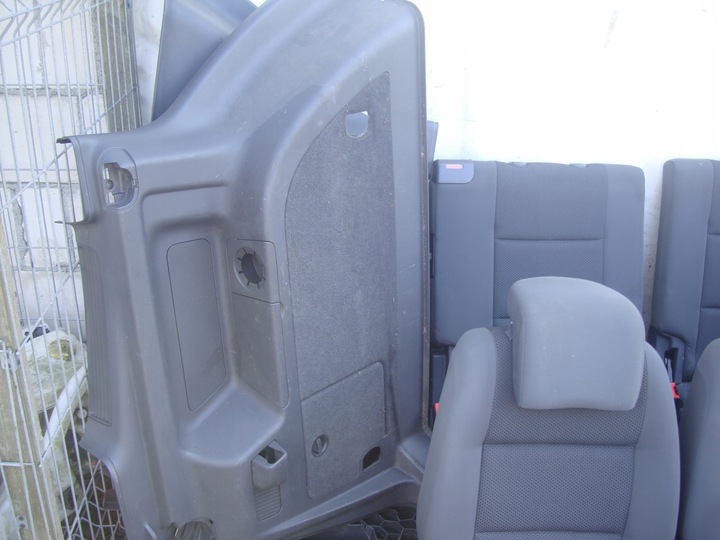 фото №11, Сидіння диван 7 осіб обшивки ремені прокладка van vw touran i рестайлінг 10-15