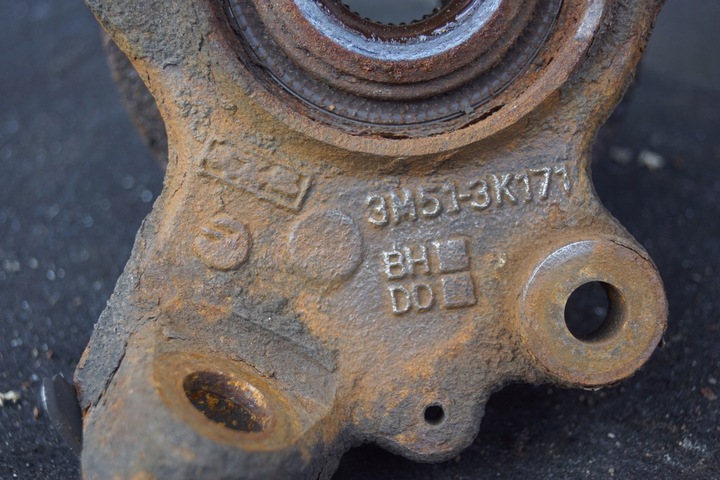 фото №6, Поворотный кулак левый перед ford focus mk2 рестайлинг st
