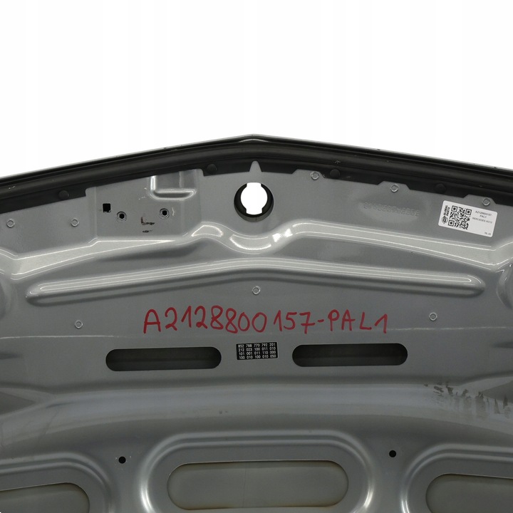 фото №15, Mercedes w212 капот крышка двигателя palladium серебряный серебряный металлик - 792
