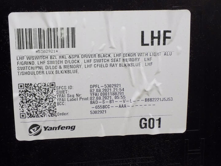 фото №14, Bmw x3 g01 оббивка сидіння диван обшивки шкіра м-пакет