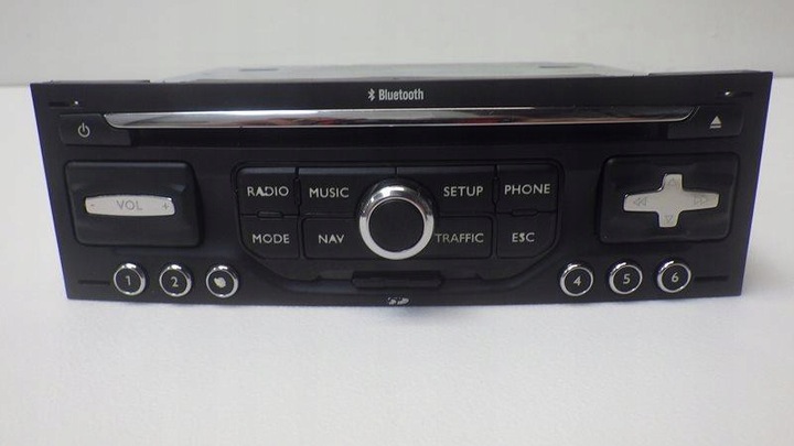 фото №1, Радио cd навигация citroen c5 iii 96661984zd