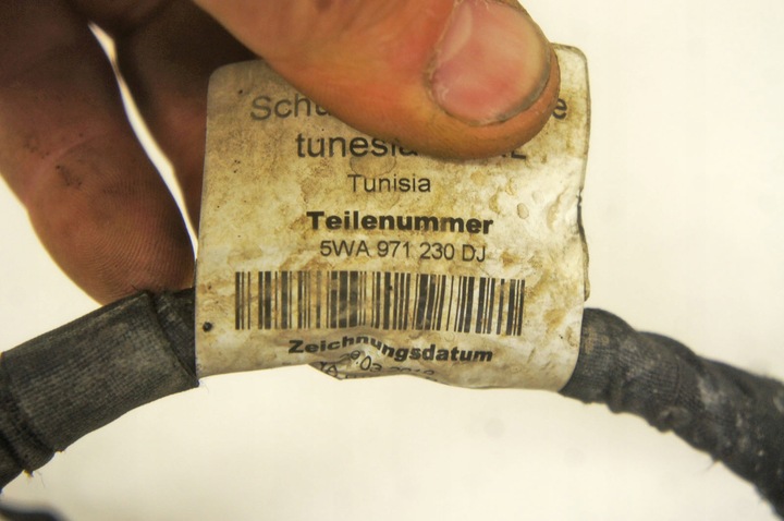 фото №5, Th214 skoda octavia iv жгут шланг стартер 5wa971230dj