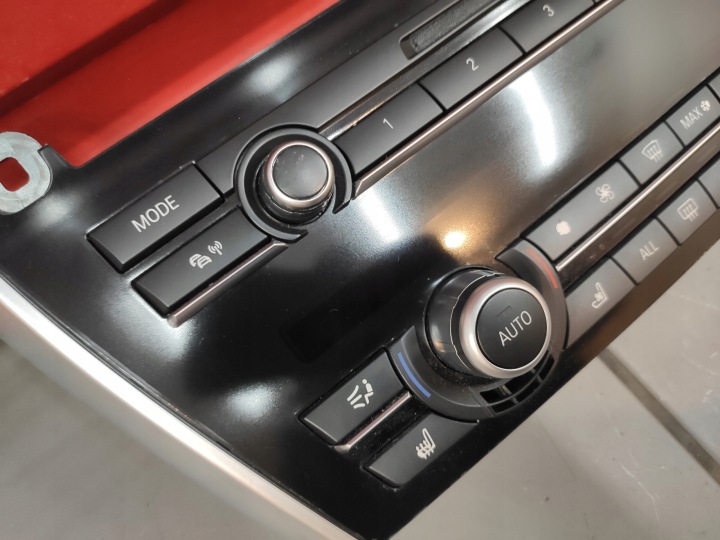 фото №7, Bmw 5 gt f07 f10 f11 панель радіо повітропровід кондиціонера рамка 9233657
