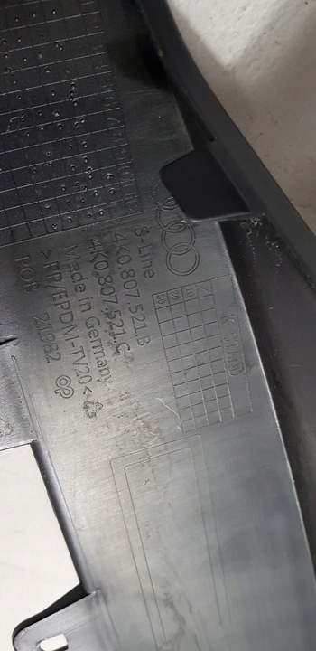 фото №10, Audi a6 c8 s-line спойлер накладка бампера 4k0