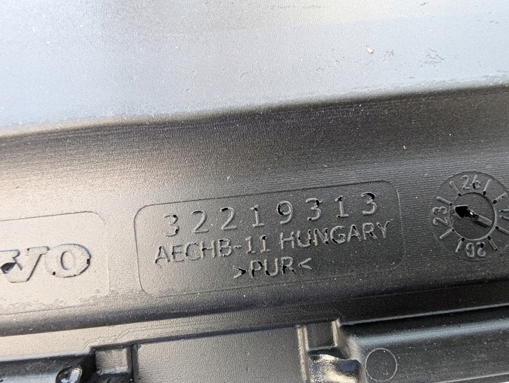 фото №7, Volvo xc60 ii шумоізоляція ременя передньої 32219313 новий оригінал