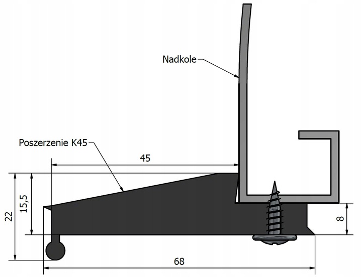 фото №9, Расширители резиновые колёсная арка крыльев 4,5 cm набор