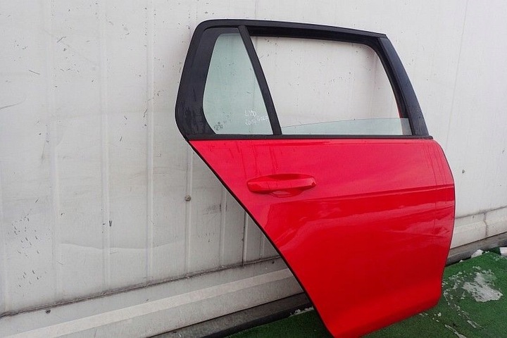 фото №4, Vw golf vii дверь задние правые красный ly3d