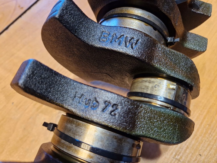 фото №8, Bmw e39 e46 e60 2.2 m54b22 170km wał колінчастий 1437581 hub72