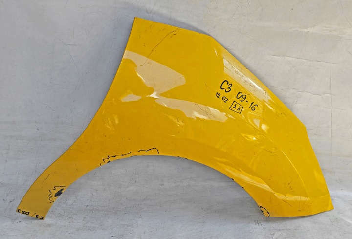 фото №9, Крило переднє лівий / правий перед citroen c3 / ds3 2009-16