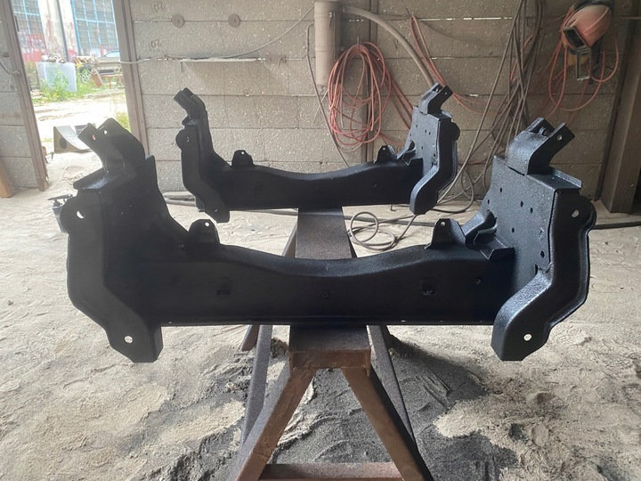 фото №10, Балка підвішування iveco daily підрамник візок траверса колиска 00-14r - ресора