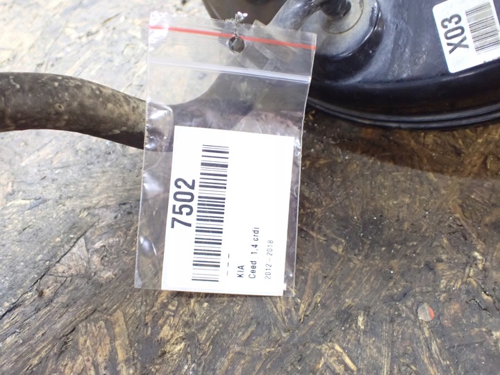 фото №9, Підсилювач насос гальмівна kia ceed ii 1,4 2014r hb передній рестайлінг 58500-a5200 7502