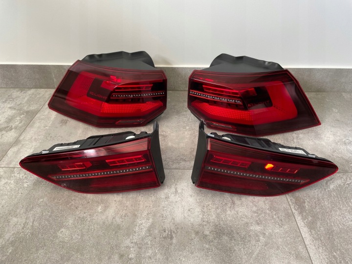 фото №11, Vw golf 8 viii лампы зад led 5h0945307 5h0945207a