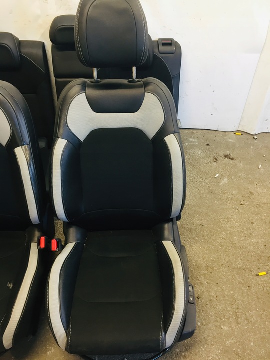 фото №2, Сидіння диван ремені напівшкіра масажі citroen ds4