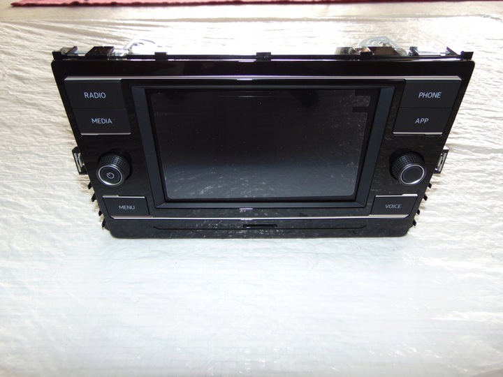 фото №1, Vw passat b8 радио рестайлинг новое 3cn035869e