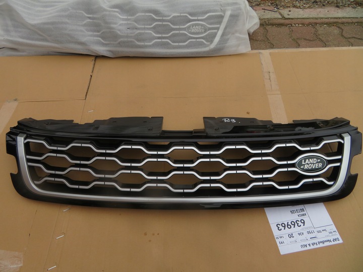 фото №1, Решётка радиатора решётка land rover evoque ii 2 k8d2-8c436-aa