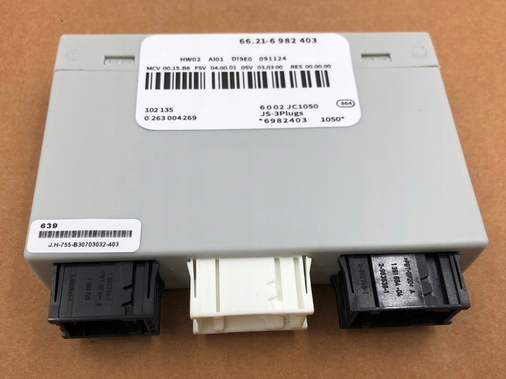 фото №3, Модуль датчиков pdc high version do bmw e87 e90 e91 e92 e93 рестайлинг 6982403