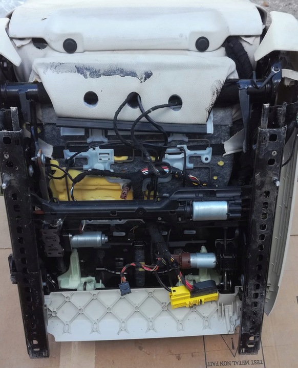 фото №15, Bmw x5 f15 сидіння диван обшивки перед зад комплект 7 осіб isofix світлий krem