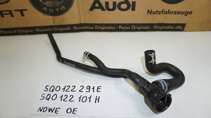 фото №1, Труба шланг жидкости воды vw golf vii a3 1.4 tsi