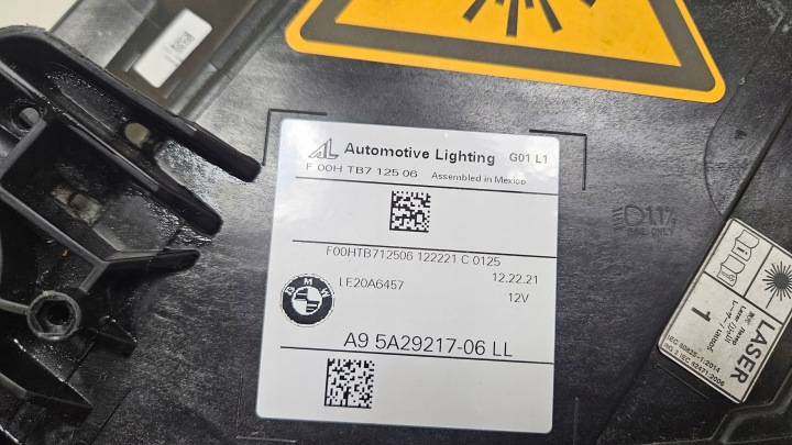 фото №8, Фара передняя левая правая bmw x3 g01 рестайлинг lci laser 5a29217-06 5a29218-06