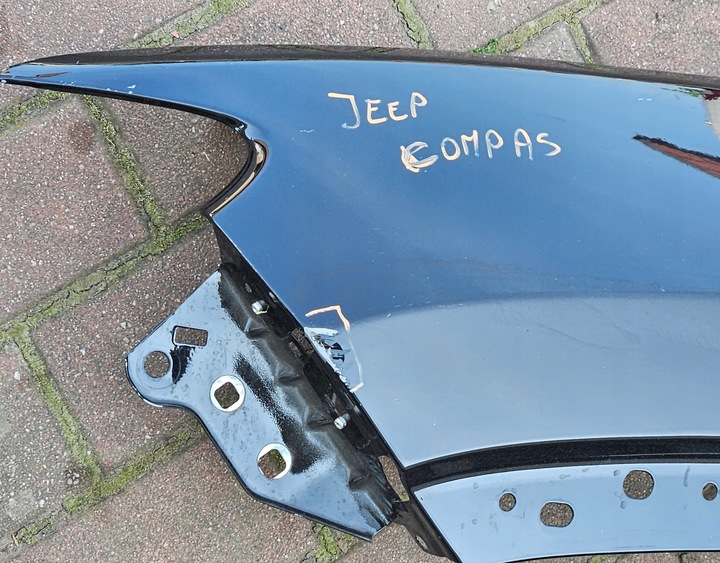 фото №8, Jepp compass 16-20 бампер спойлер хром 52157954