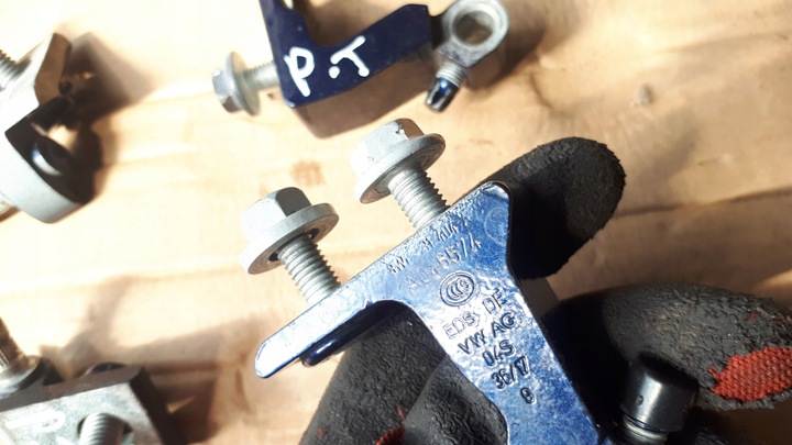 фото №7, S4 b9 a4 8w петля петлі двері праві зад lx5h