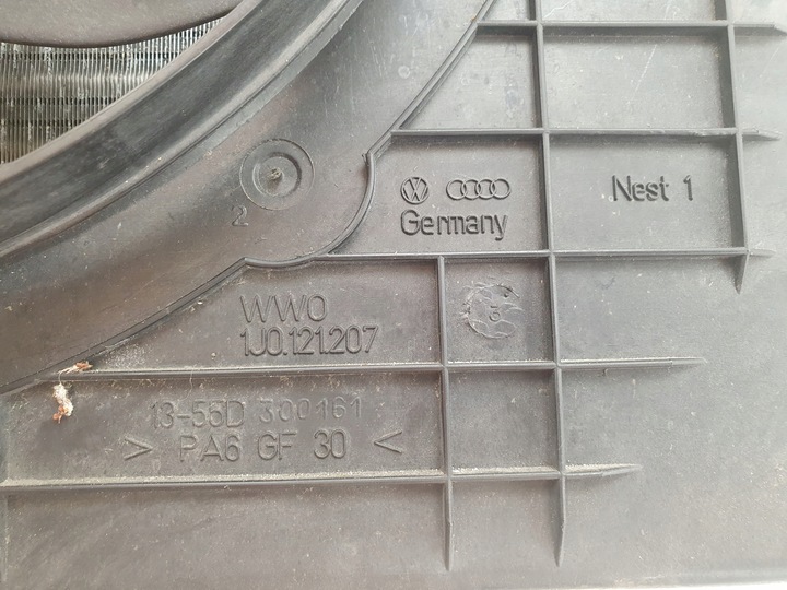 фото №9, Вентилятор радиаторов seat leon i vw golf iv 1.4