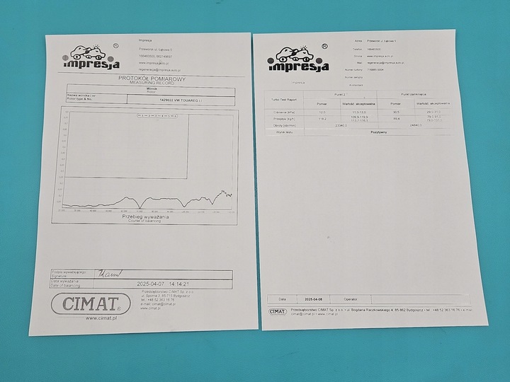 фото №8, Турбонагнітач відновлена vw touareg i 7l 070145702b 2.5 tdi bac 174km
