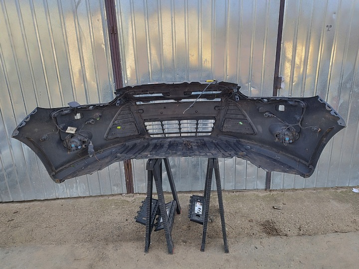 фото №11, Бампер перед ford focus mk3 iii цвет eb 2010-2014 омыватель ксенон 6x pdc