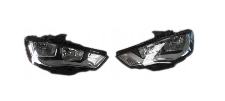 фото №7, Audi a3 8v 13-17 комплектный перед капот pas лампы h7