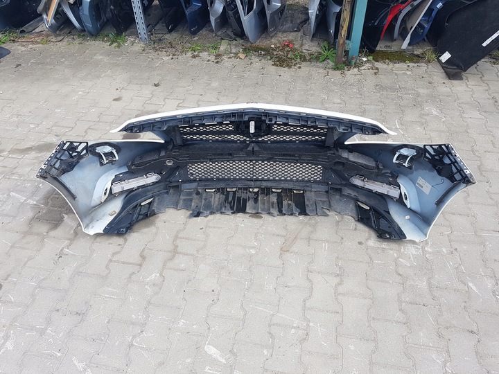 фото №7, Mercedes b w246 11-14r бампер перед переднее решётка радиатора 650