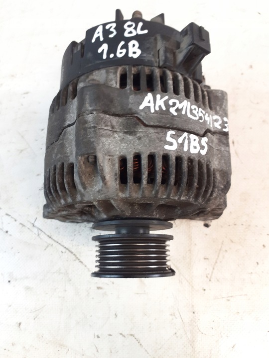 фото №1, Генератор audi a3 1.6b 101km