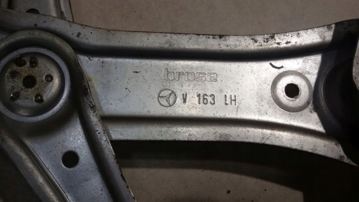 фото №7, Підйомник вікна ліві перед mercedes ml w163 990407100
