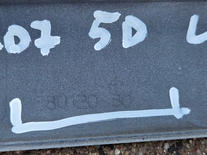 фото №11, Peugeot 207 рестайлінг 5d молдинг двері праві зад хром 9680120380