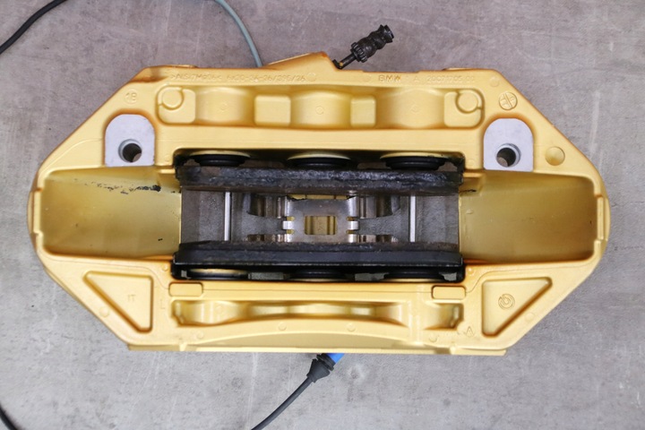 фото №4, Bmw m5 f90 m8 f91 f92 f93 супорт гальмівний лівий перед ceramika 8745583