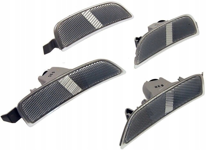 фото №1, Отражатели габаритные огни тонированный перед зад комплект mazda mx-5 nd оригинал