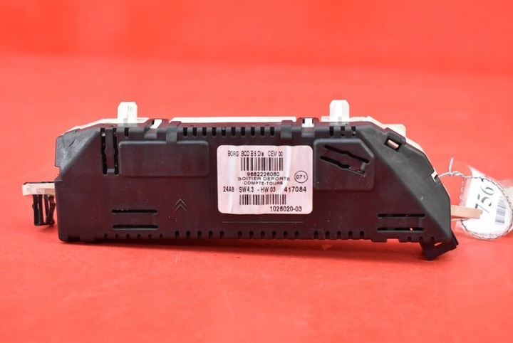 фото №4, Дисплей 9662226080 citroen c4 1 i 04-08