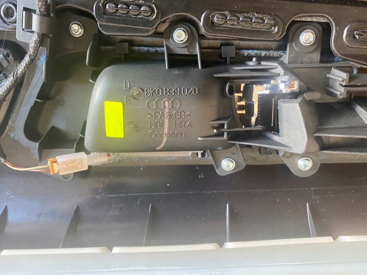 фото №11, Audi a5 8t рестайлинг sportback карта дверь зад правое 8k0867306 37km