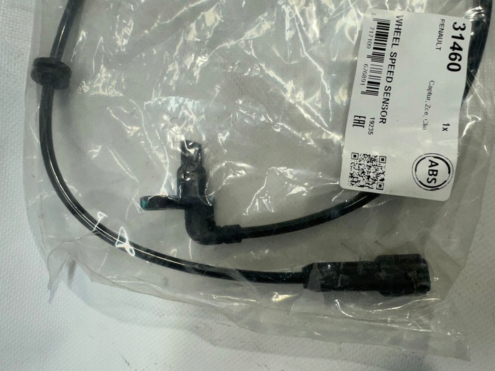 фото №4, Renault zoe clio captur датчик скорость оборотная колёса a.b.s. 31460